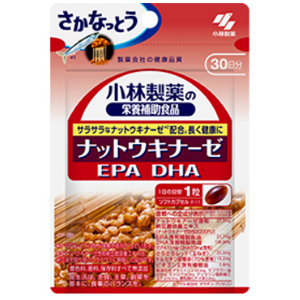 小林製薬 ナットウキナーゼ EPA DHA 30粒 30日分 1個