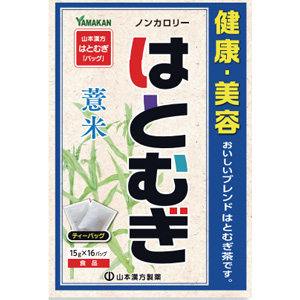 山本漢方 はとむぎ 〈ティーバッグ〉 15g×16包 1個