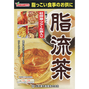 山本漢方 脂流茶 ＜ティーバッグ＞ 10g×24包 1個