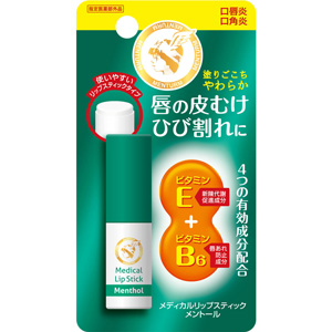 メンターム 薬用メディカルリップスティックMa(メントール) 3.2g 1個
