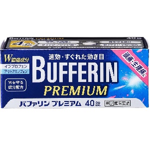 バファリンプレミアム 40錠 1個