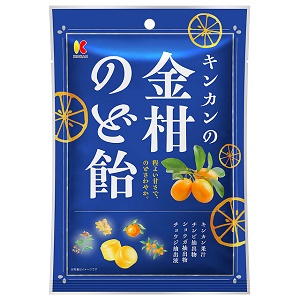 キンカンの金柑のど飴