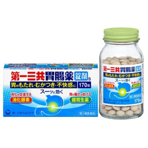 第一三共胃腸薬錠剤s 170錠 1個