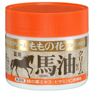  ももの花 薬用馬油配合クリーム 70ｇ 1個