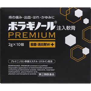 ボラギノールプレミアム注入軟膏 2g×10個 1個