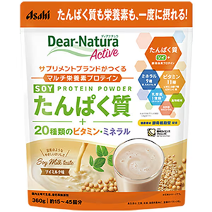 ディアナチュラアクティブ ソイプロテイン ソイミルク味 360g 1個