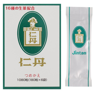 仁丹つめかえ 1080粒入(180粒×6袋) 1個