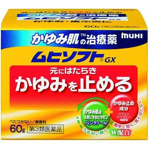 かゆみ肌の治療薬 ムヒソフトGX 60g 1個