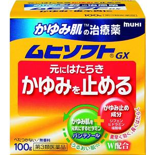 かゆみ肌の治療薬  ムヒソフトGX 100g 1個