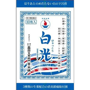 「白光」ネオプラスター　10枚入 1個