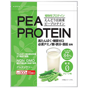 PEA PROTEIN (えんどう豆由来プロテイン)  (300g) 1個