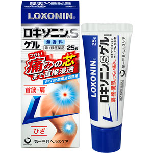 ロキソニンSゲル  25g 1個