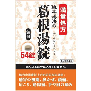 阪本漢法の葛根湯錠 54錠 1個