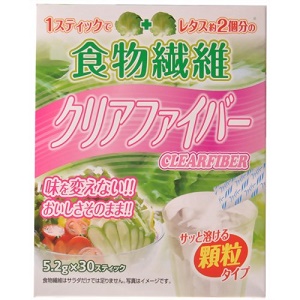 食物繊維 クリアファイバー30本入