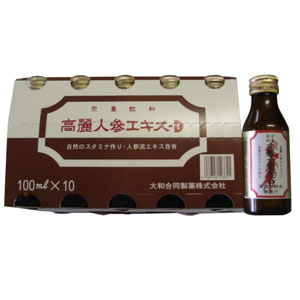 高麗人参エキス・Ｄ 100ml