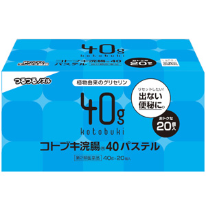 コトブキ浣腸40パステル　40g×20個入 1個