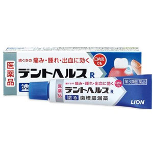 デントヘルスR 指で塗る歯槽膿漏薬 10g 1個