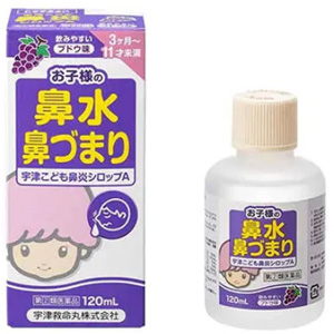 宇津こども 鼻炎シロップA 120ml 1個