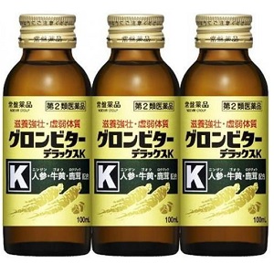 グロンビターデラックスK 100ml×3本×10パック(1ケース）同梱不可 