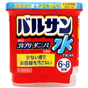 水ではじめるバルサン 6-8畳用12.5g 1個