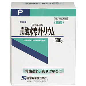 ケンエー 炭酸水素ナトリウムP（重曹）500g 1個