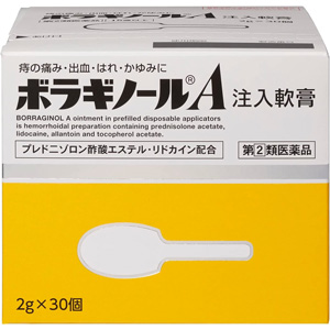 ボラギノールＡ注入軟膏 2g×30個 1個