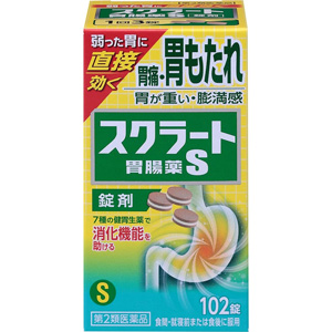 スクラート胃腸薬S 錠剤 102錠 1個