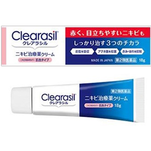クレアラシル ニキビ治療薬クリーム 白色タイプ 18g 1個