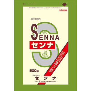 山本漢方 日本薬局方 センナ 袋入 500g(大型) 1個