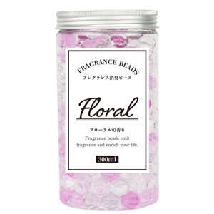 フレグランス消臭ビーズ 300ml　フローラル 1個
