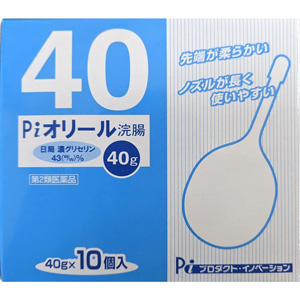 Pi オリール浣腸 40g×10個入 1個