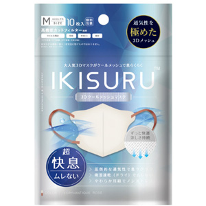 IKISURU(イキスル) マスク HORY ANTIQUE ROSE Mサイズ 10枚入 1個