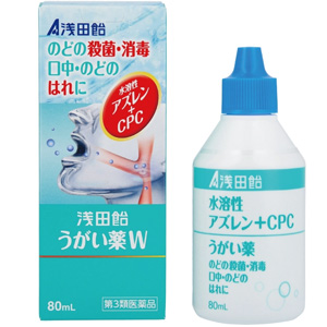 浅田飴うがい薬Ｗ 80ml 1個