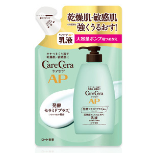 ケアセラ APフェイス＆ボディ乳液 つめかえ用（大容量）370ml 1個