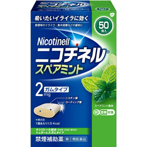 ニコチネル 禁煙補助薬 スペアミント 50個入 1個