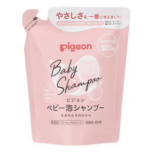 ピジョン ベビー泡シャンプー ベビーフラワーの香り 詰めかえ用 300ml 1個