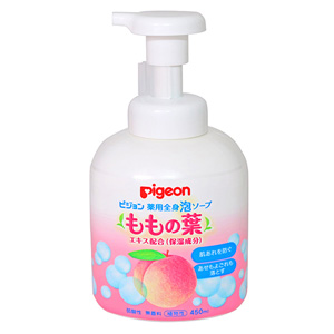 ピジョン 薬用全身泡ソープ(ももの葉) 450ml 1個