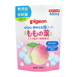 ピジョン 薬用全身泡ソープ(ももの葉) 詰めかえ用 400ml 1個