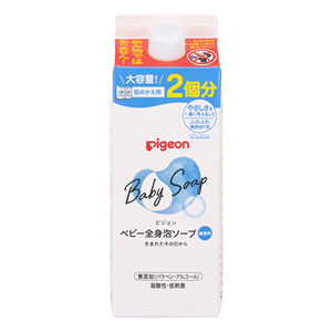ピジョン ベビー全身泡ソープ 詰めかえ用 2回分800ml 1個