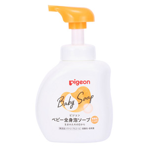 ピジョン ベビー全身泡ソープ しっとり 500ml ボトル 1個