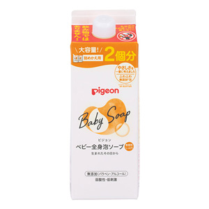 ピジョン ベビー全身泡ソープ しっとり 詰めかえ用 2回分800ml 1個
