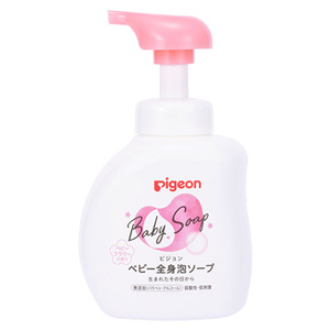 ピジョン ベビー全身泡ソープ ベビーフラワーの香り 500ml ボトル 1個