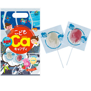 ユニマットリケン こどもカルシウム＋乳酸菌キャンディ 10本入 1個