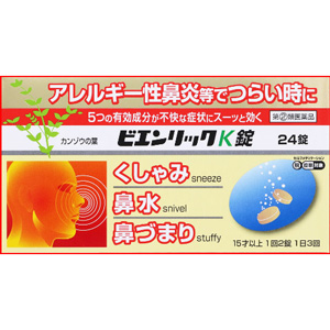 ビエンリックK錠 24錠 1個