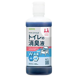 サラヤスマイルズ　トイレの消臭液 400ｍL 1個