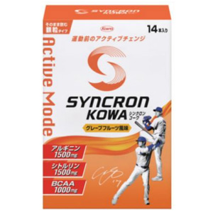 シンクロンコーワ アクティブモード 顆粒 グレープフルーツ風味 14 本入り 1個
