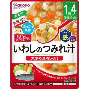 BIGサイズのグーグーキッチン　いわしのつみれ汁 100g １個