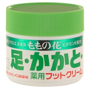 ももの花 薬用フットクリーム 70g 1個