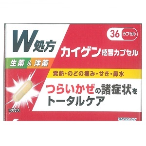 カイゲン感冒カプセル 36カプセル 1個