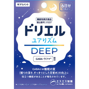 ドリエル ユアリズム ディープ 18粒(6日分)【機能性表示食品】 1個